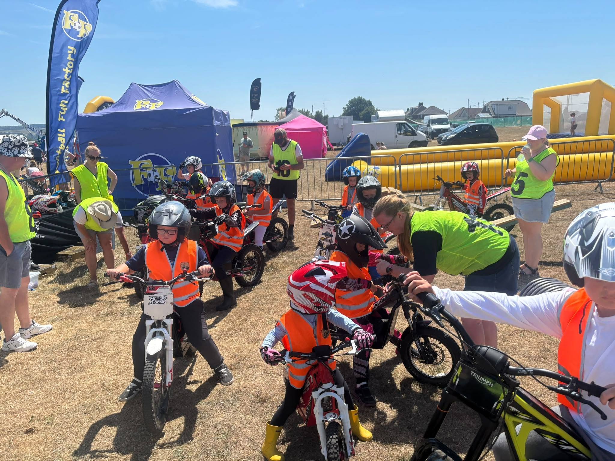 FREE Electric Trials Try Outs for E-Bee Wight Stars Electric Dirt Bike Festival